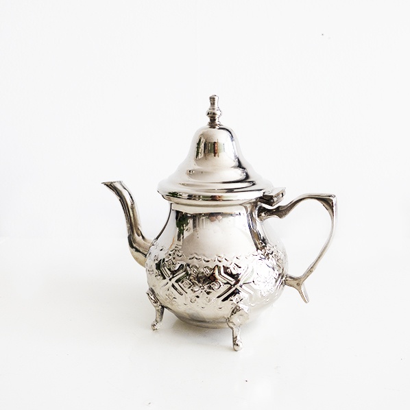 Handgemachte authentische marokkanische Teekanne, klein