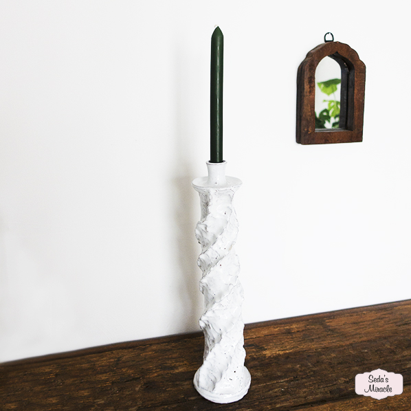 Handmade Moroccan Tamegroute Taha candlestick