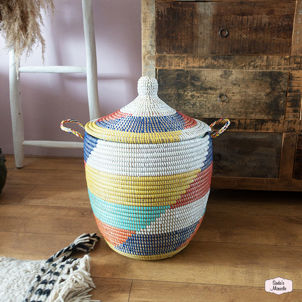 Afrikaanse Fali wasmand, medium small