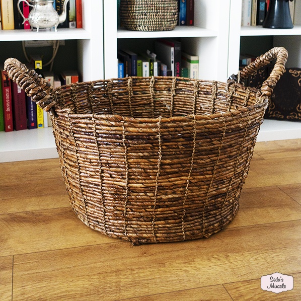 Handmade Yovita basket, Fair Trade