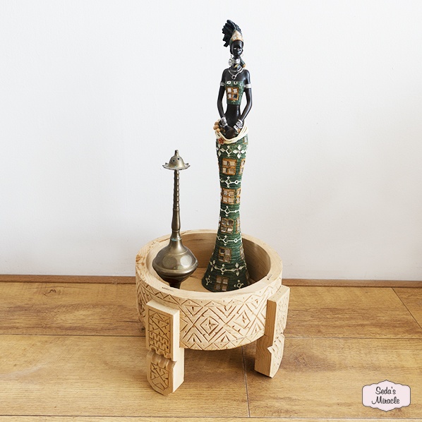 Handgemaakte Marokkaanse houten Alyza tafel, small