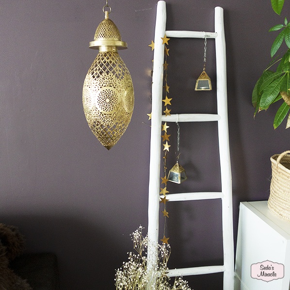Handgemaakte Marokkaanse Nohra hanglamp