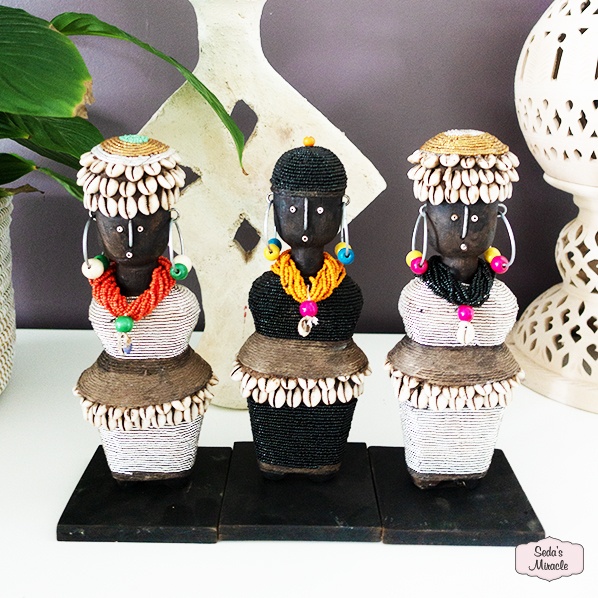 Handgemaakt Afrikaanse Namji dolls