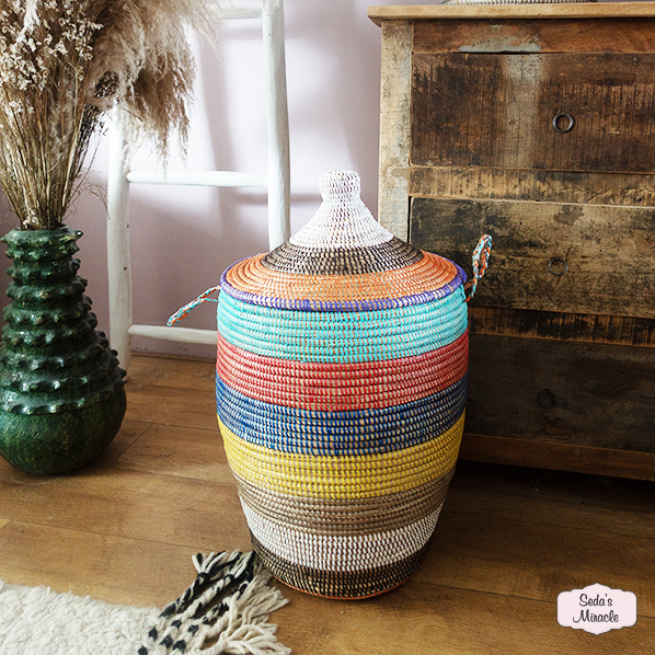 Afrikaanse Biza wasmand, medium