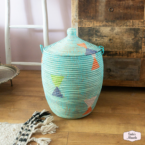 Afrikaanse Laza wasmand, medium small