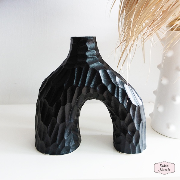 Marokkanischer Tadelakt Mrini-Vase