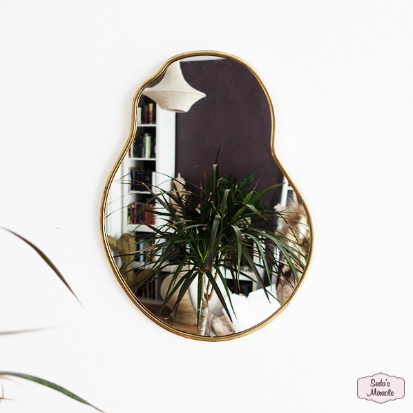 Marokkaanse Cala spiegel, koper, xlarge