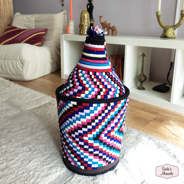 Marokkaanse Berber Zehra mand, xlarge