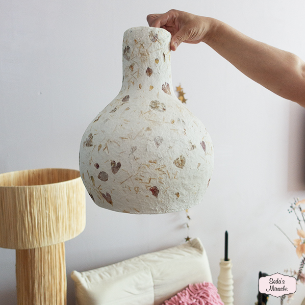 Elowen lamp, wit